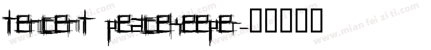 Tencent Peacekeeper字体转换